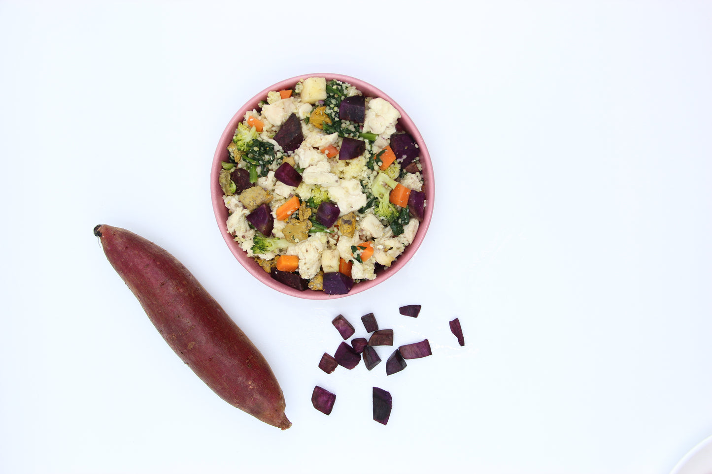 Gentle-Belly Antioxidant Chicken Purple Sweet Potato Delight